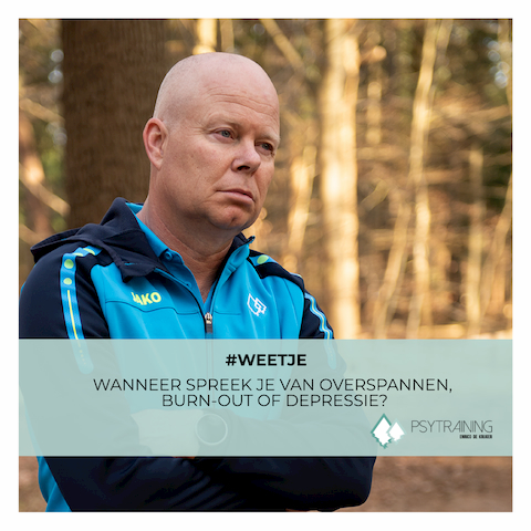 Overspanning kom je niet tegen, burn-out en depressie wel .